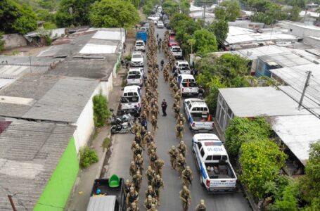 Gobierno de Bukele instala nuevo cerco de seguridad en Apopa