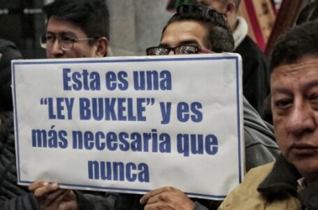 Bolivia busca replicar medidas del Gobierno Bukele en contra de los delincuentes