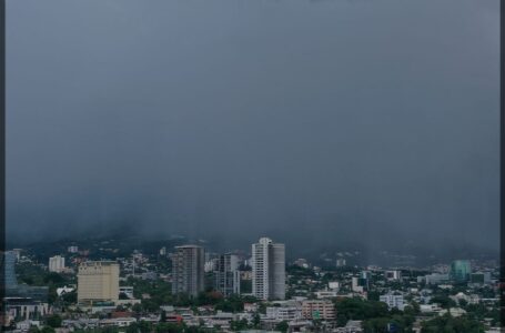 Reportan lluvias en el oriente del país y podrían desplazarse hacia San Salvador