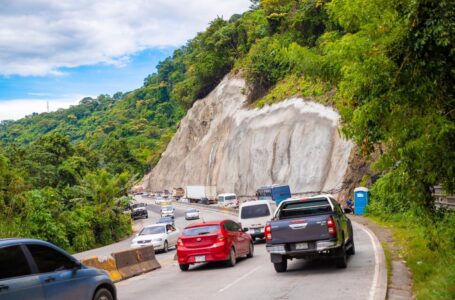 Tramo de la carretera a Los Chorros no ha perdido la conectividad durante la emergencia por lluvias