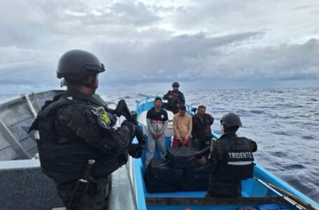 Marina Nacional incauta 750 kilos de cocaína en altamar