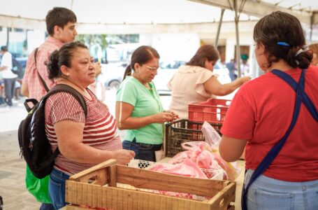 Salvadoreños acuden masivamente a los AgroMercados del Ministerio de Agricultura