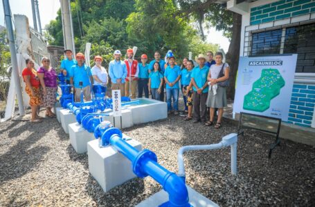 Zona rural del país es beneficiada con el mejoramiento del sistema de agua potable