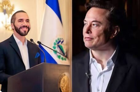 Presidente Bukele interactúa con Elon Musk