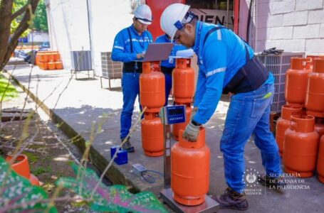 DGEHM mantiene las inspecciones para garantizar el peso y calidad de los cilindros de gas