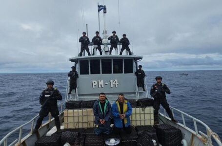 Marina Nacional incauta en alta mar 1,500 kilos de droga valorados en 37.5 millones