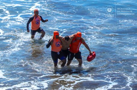 Protección Civil llama a atender las indicaciones para evitar emergencias en playas