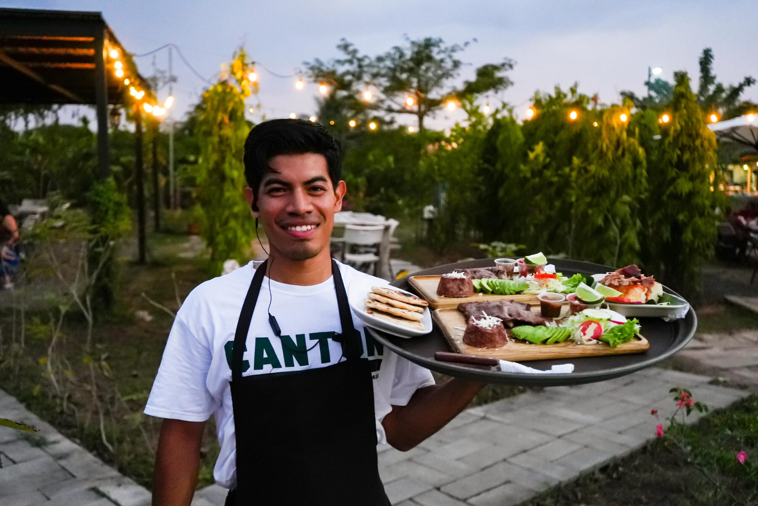 Jardín Peraza donde los platos típicos estimulan el apetito