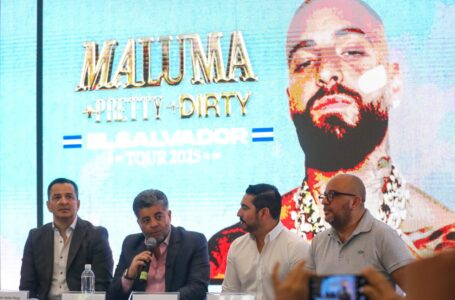 Anuncian concierto de Maluma en El Salvador para el 23 de agosto de 2025